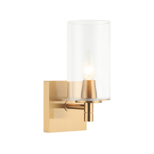 CANDELA luminaire mural doré S04901AGCL | Luminaire Plus.ca 