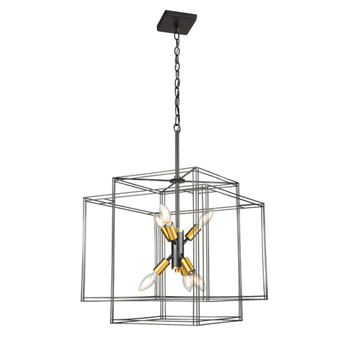 ARTISAN luminaire suspendu noir et doré AC11736BK| Luminaire Plus.ca