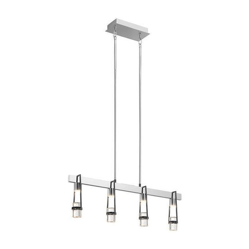 AYSE luminaire suspendu noir et chrome 84127 | Luminaire Plus.ca