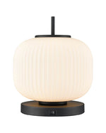 MOUNT PEARL lampe de table noir ou doré DVP40017 | Luminaire Plus.ca