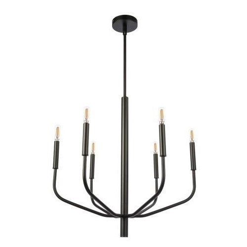 ELEANOR luminaire suspendu noir ELN-246C-MB | Luminaire Plus.ca