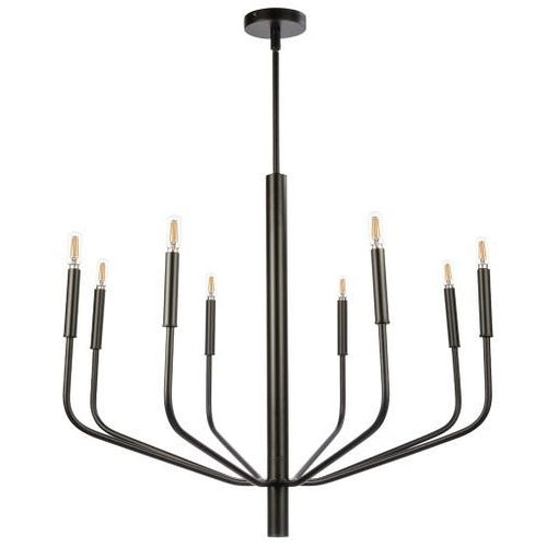 ELEANOR luminaire suspendu noir ELN-328C-MB | Luminaire Plus.ca