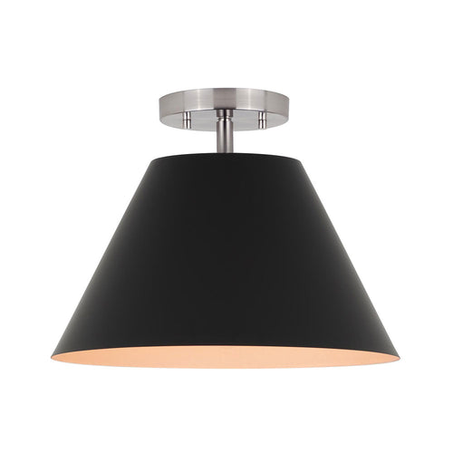 TALIA luminaire noir et nickel ISF1076A01BKN | Luminaire Plus.ca