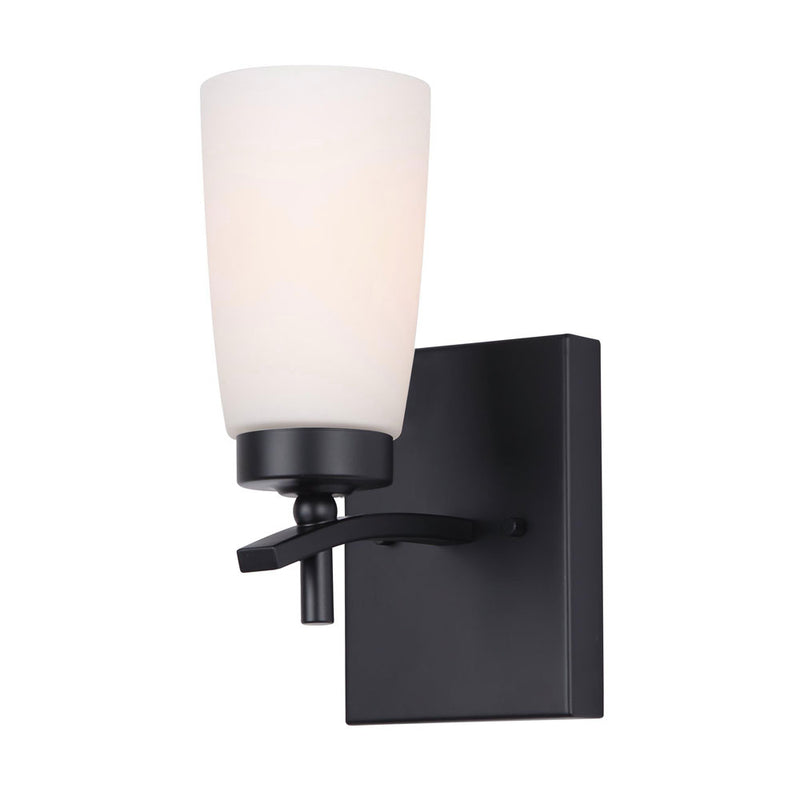 PORTIA luminaire mural noir IVL326A01BK | Luminaire Plus.ca