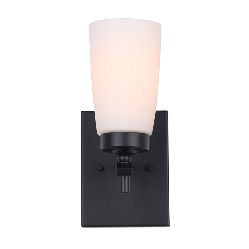 PORTIA luminaire mural noir IVL326A01BK | Luminaire Plus.ca