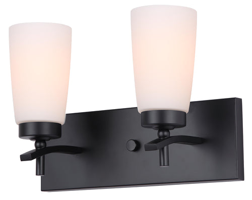 PORTIA luminaire mural noir IVL326A02BK | Luminaire Plus.ca