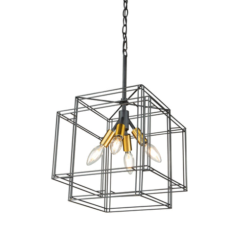 ARTISAN luminaire suspendu noir et doré AC11734BK | Luminaire Plus.ca