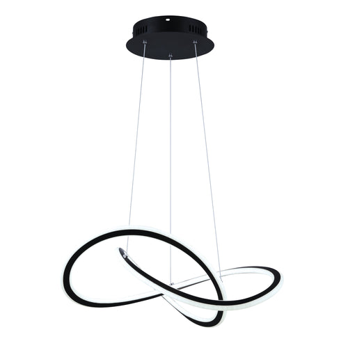 ZOLA luminaire suspendu noir LCH155A21BK | Luminaire Plus.ca