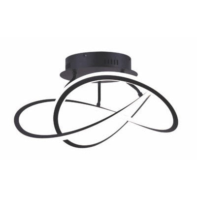 ZOLA luminaire plafonnier noir LSF155A21BK | Luminaire Plus.ca