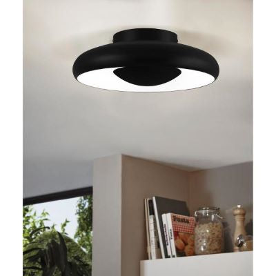 MELDOLA luminaire plafonnier noir 204359A | Luminaire Plus.ca