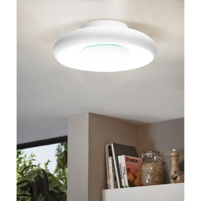 MELDOLA luminaire plafonnier blanc 97557A | Luminaire Plus.ca