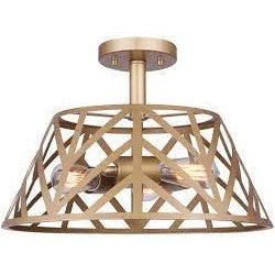 MAUD luminaire plafonnier doré ISF635B03PGD | Luminaire Plus.ca